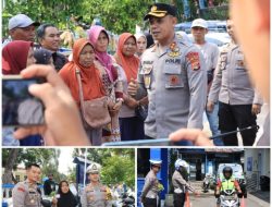 Polres Loteng Berikan SIM Gratis Bagi Pedagang Sayur Keliling