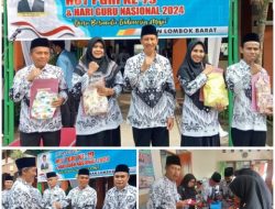 Penuhi Kategori, Belasan Guru MAN Lobar Dapat Penghargaan di Momen HGN Ke 79