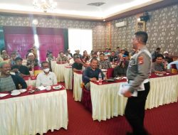Ciptakan Kamseltibcarlantas di Hukum Polres Loteng, Sopir Ambulance Desa di Disiplinkan Berlalulintas