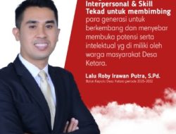 Kantongi Segudang Prestasi, Lalu Robby Pulang Kampung dan Berjanji Majukan Desa Ketara