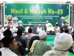 Kanwil Kemenag NTB Hadiri Haul Dan Harlah Ke 63, Ponpes Qamarul Huda Dan Launching RS Ashifa