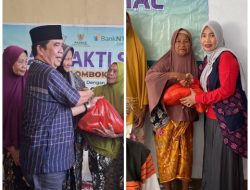 Berkah Ramadhan, Lansia Dapat Paket Sembako Dari Baiq Nurul Aini LPB