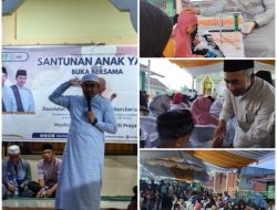 Berkah Ramadhan, 130 Yatim Piatu dan Jompo, Dapat Santunan RSUD Praya