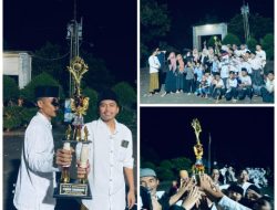 Tim Pawai Gema Takbiran Binaan Ketua BPD Sukaraja, Sabet Juara Pertama