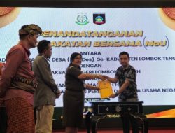 Kejari Loteng Bersama BUMDes, Teken MoU Soal Perdata dan Tun