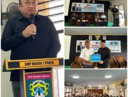 Cegah Putus Sekolah, HL. Hadrian Irfani Gelontorkan 50 Ribu Kartu PIP di Loteng