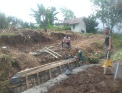Jembatan Mini Lengkapi Jalan Baru di Desa Selebung