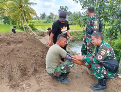 Tim Medis Non Stop Jaga Kebugaran Anggota TMMD Ke-124