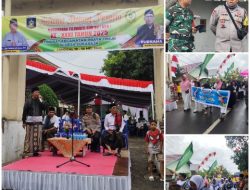Ribuan Peserta Pawai Ta’aruf Meriahkan MTQ XXXI Tingkat Kecamatan Pratim, Padati Jalan Desa Sukaraja
