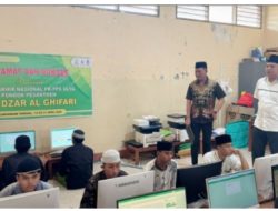 Kabid Pakis Kanwil Kemenag NTB, Pantau Pelaksanaan UAN PKPPS