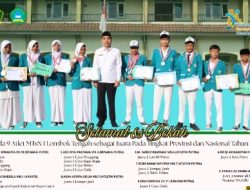 Awal Tapel Baru, MTsN 1 Loteng Suguhkan Puluhan Prestasi