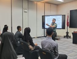 Dandim 1620 Loteng, Bekali Tim Paskibraka Materi Ketahanan Nasional