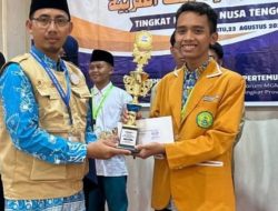 Galih Faqih Siswa MAN 1 Loteng, Juara 1 OBA Tingkat Provinsi NTB