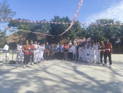 Upacara HUT RI Ke 80 di SMK Negeri 1 Praya, Berlangsung Hidmat