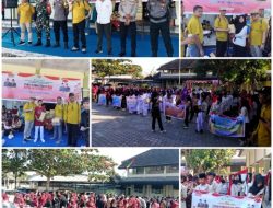 600 peserta Pawai, Ramaikan Milad MTsN 4 Loteng Ke 28