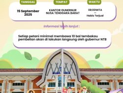 Pamflet Bertuliskan Bazar Tembakau Rakyat NTB di Medsos, Itu Hoax