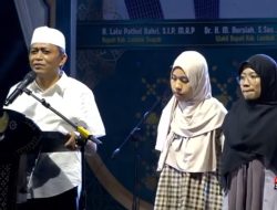 Bupati Loteng, Lepas Dua Mahasiswi Kedokteran Jalur Tahfiz Ke MTQMN