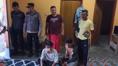 Polres Loteng Evakuasi Dua Pemuda Dari Amukan Massa Diduga Curi Tabung Gas