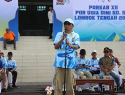 Lahirkan Talenta Muda di Bidang Olahraga, Bupati Loteng Resmi Buka PORKAB POR Usia Dini 2025