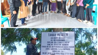 Lama Bersengketa, Ditangani Zarel Samudra CS, Sengketa Tanah di Sekotong Tuntas