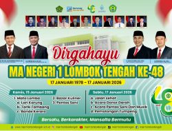 Dari Masa Ke Masa Guru Guru Hebat Pimpin MAN 1 Lombok Tengah Dan Melahirkan Orang Orang Yang Hebat