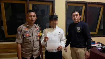 Polsek BKU Amankan Terduga Pelaku Pelecehan Seksual Dibawah Umur ‎