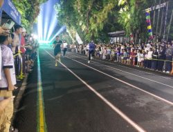 Kapolres Loteng Tantang Pelari Liar Unjuk Kecepatan di Depan Polres