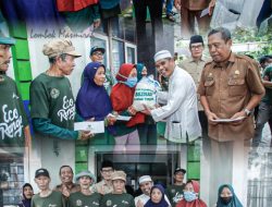 Berkah Ramadhan, 221 Pasukan Kuning Dapat Santunan Dari Wabup dan Baznas