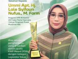Peduli Guru Madrasah, Lale Syifa Dapat Piagam KWP Award  2026
