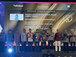 Bupati Loteng Terima Penghargaan TOP Pembina BUMD Award 2026