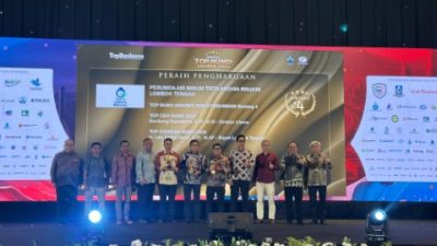 Inovasi Tiada Henti, Bambang Sukses Bawa PDAM Loteng Raih Penghargaan TOP BUMD