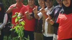 Peringati Hari Bumi, PDAM Loteng Tanam Pohon Buah di Kawasan Hutan Lindung