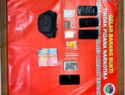 Empat Terduga Pelaku Pengedar Narkoba diamankan Resnarkoba Polres Loteng