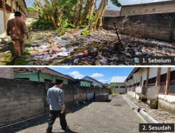 Dulu Jadi Kubangan Sampah, Kini Disulap Jadi Area Parkir Dan Tempat Wudu’