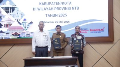 14 Kali Berturut-Turut, Pemda Loteng Sabet WTP Dari BPK RI