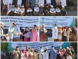 KIEM Beauty Malaysia, Bagi Bagi Daging Qurban di Ponpes Darurrosyidin