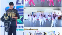 Wabup Loteng Buka Lomba Senam Kebugaran Sehat KLPI