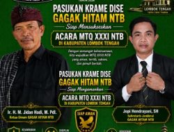Gagak Hitam NTB Dukung Kesuksesan MTQ XXXI NTB di Loteng
