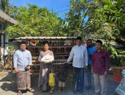 Rasa Kemanusiaan Memanggil, PERUMDAM Loteng, Salurkan Bantuan Kandang dan Ayam Petelur