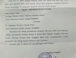 LBH WAR Daftarkan Sengketa Informasi Terhadap Pegadaian Praya, Atas Dugaan Pemalsuan Tanda Tangan