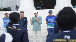 Lepas 23 Kontingen PWI Loteng, Wabup Optimis Pulang Dengan Juara