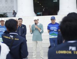 Lepas 23 Kontingen PWI Loteng, Wabup Optimis Pulang Dengan Juara