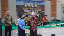 MPLS di SMAN 2 Praya, Mendikdasmen RI Langsung Berikan Semangat