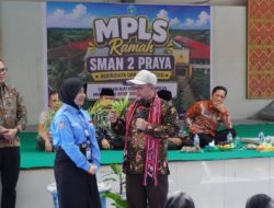 MPLS di SMAN 2 Praya, Mendikdasmen RI Langsung Berikan Semangat