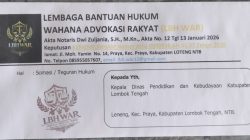 LBH WAR NTB Somasi Dikbud Loteng