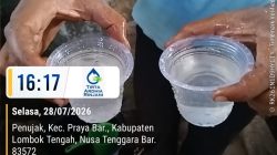 Air PDAM di Penujak Sudah Jernih Dan Layak Dikonsumsi