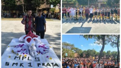 Ditaburi Hadiah dan Moment Bersejarah, MPLS 2026 di SMKN 1 Praya Ditutup