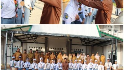 30 Siswa SMAN 1 Praya, Dapat Penghargaan Dari Kasek