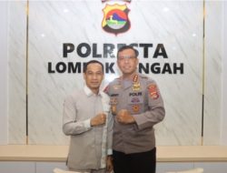 Ketua DPRD Bersama Kapolresta Loteng Bertemu Bahas Stabilitas Kamtibmas