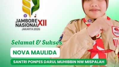 Santriwati Ponpes Darul Muhibbin NW Mispalah, Dikirim Ikuti Ajang Jambore Nasional XII 2026